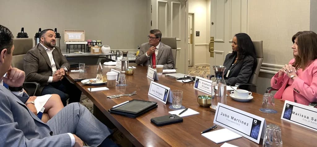 RHCA leadership at a committee roundtable