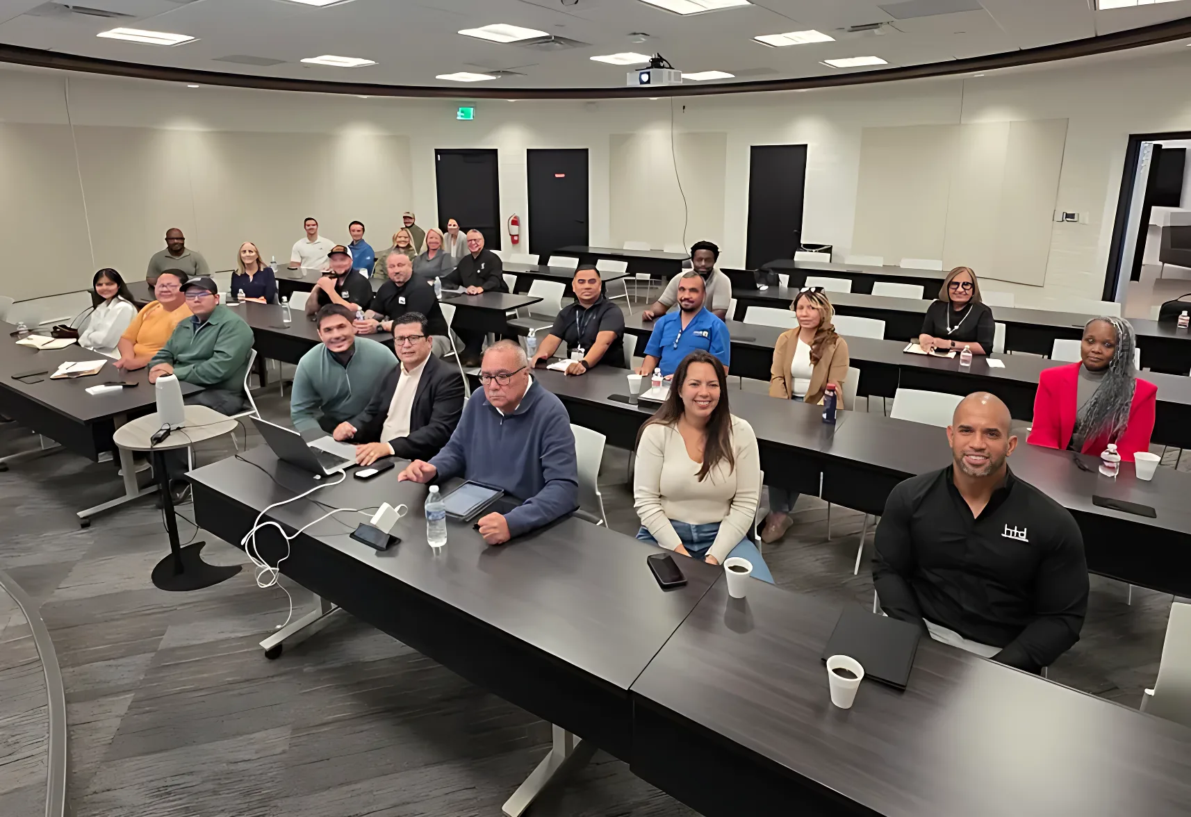 Members attending an A/E/C Roundtable Committee meeting