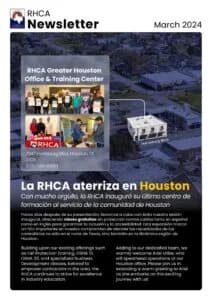 March RHCA Newsletter