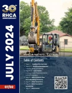July RHCA Newsletter