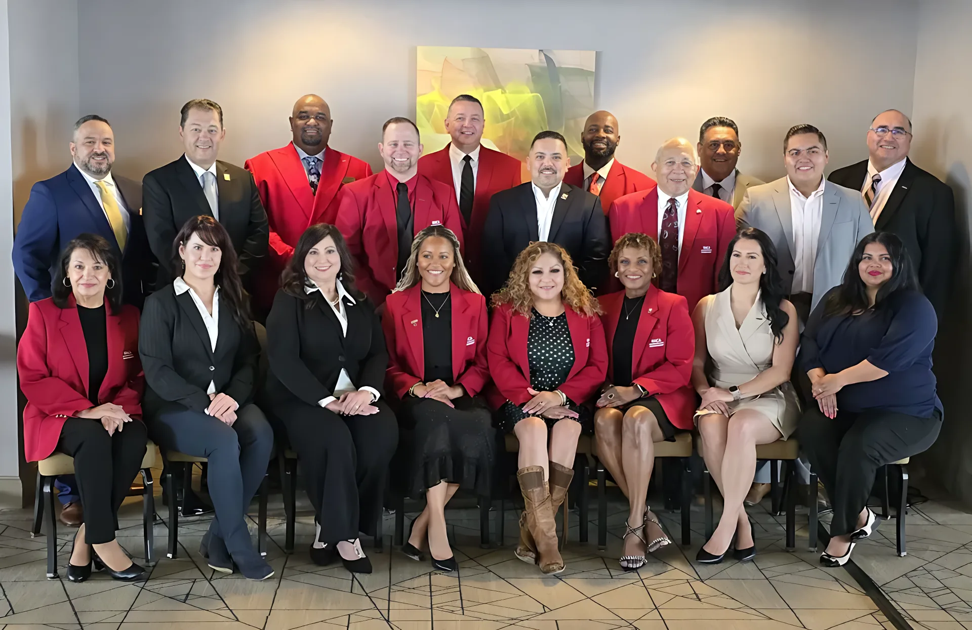 The 2024 RHCA Ambassadors in their red jackets