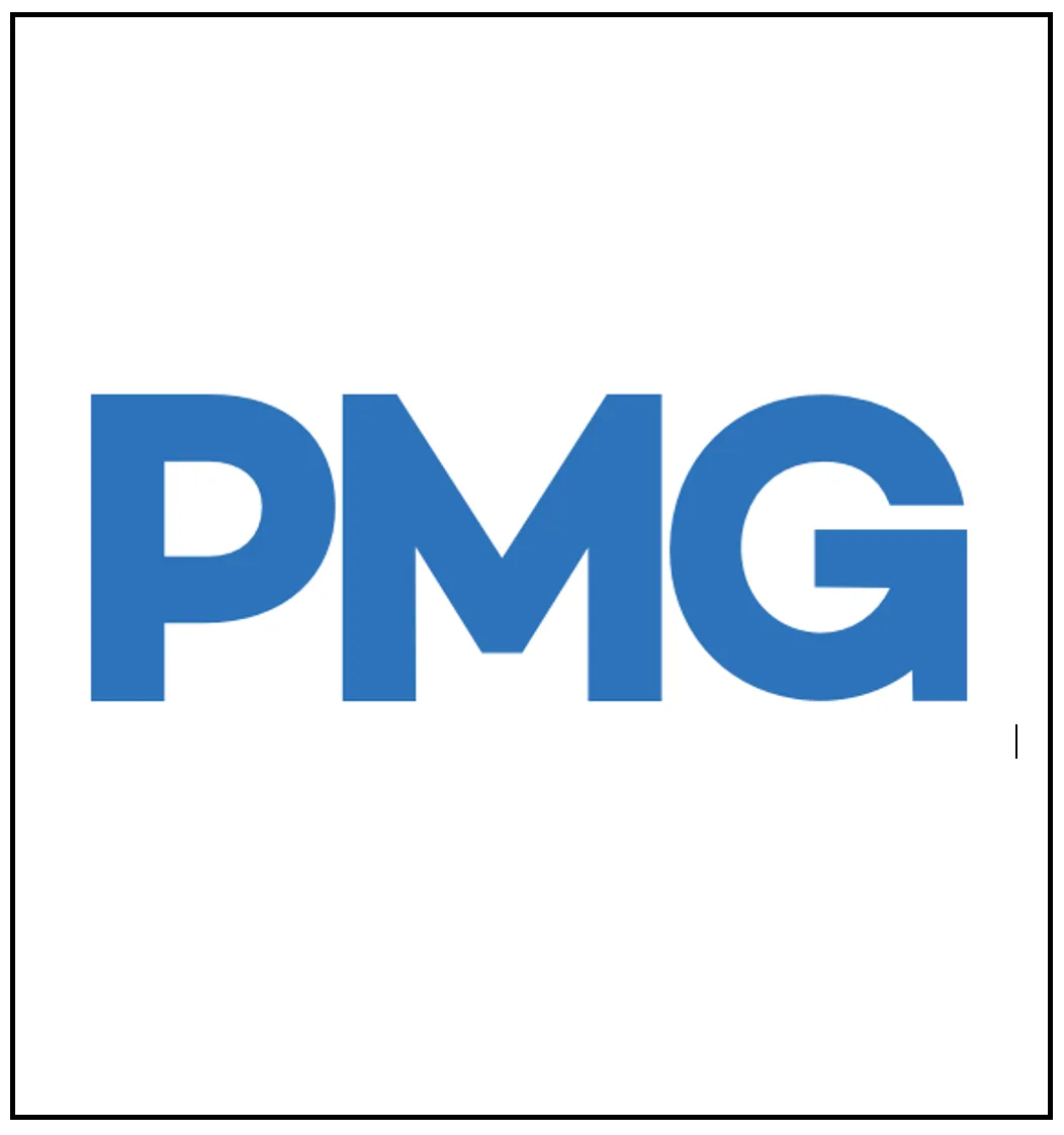 PMG company logo