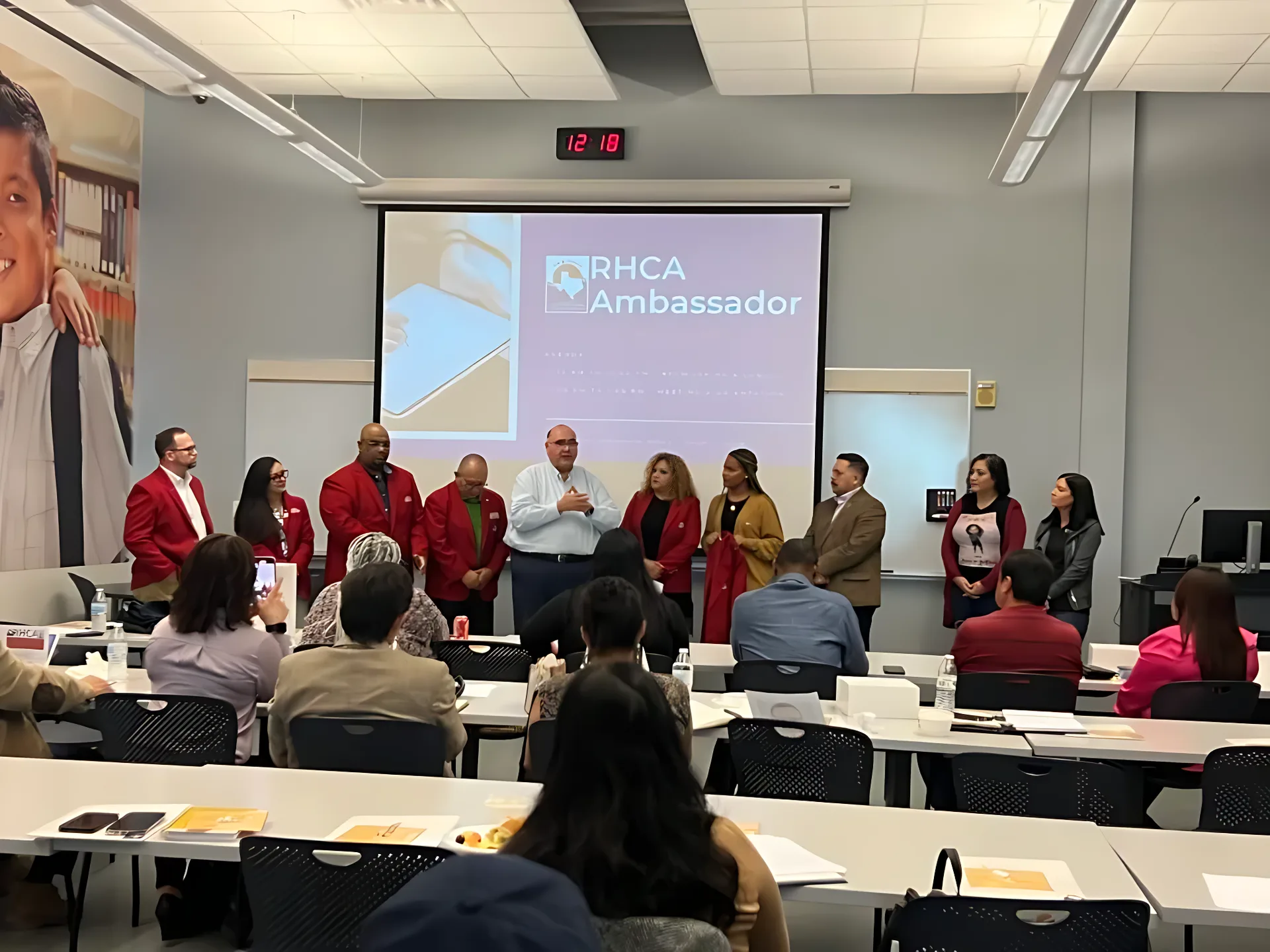 Ambassadors at an RHCA membership meeting